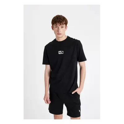 DEFACTO Regular Fit Crew Neck Printed Short Sleeve T-Shirt