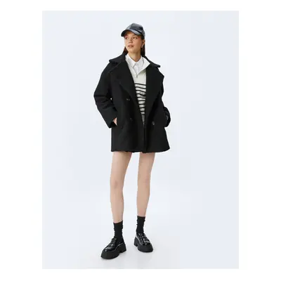 Koton Black Women's Coat