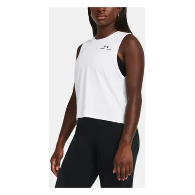 Under Armour Tílko Vanish Energy Crop Tank-WHT - Dámské