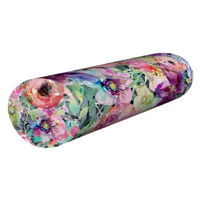 Bertoni Home Unisex's Roll Pillow Flora