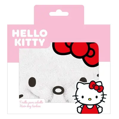 HAIR TOWEL HELLO KITTY