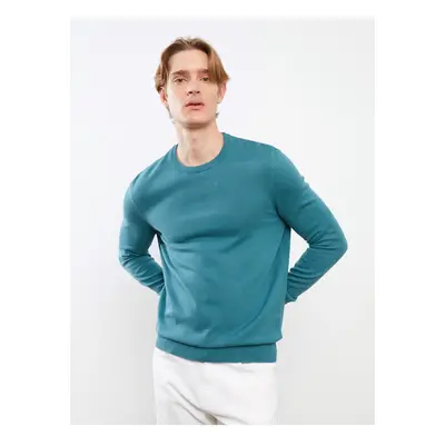 LC Waikiki Crew Neck Long Sleeve Men's Knitwear Sweater