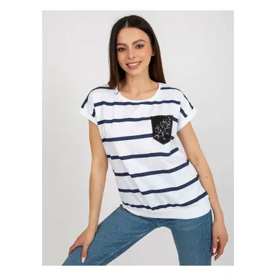 Blouse-RV-BZ-8743.25-white-navy blue