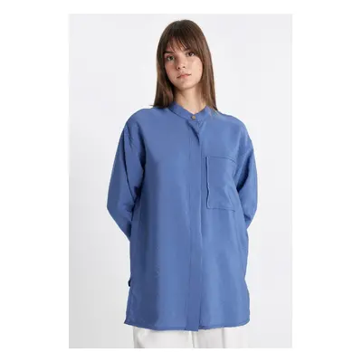 DEFACTO Relax Fit Long Sleeve Shirt Tunic