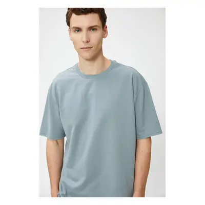 Koton Basic T-Shirt Crew Neck Short Sleeve Cotton