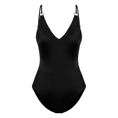 Trendyol Black U-neck Accessory Swimsuit