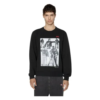 Diesel Sweatshirt - PR-S-GINN SWEAT-SHIRT black