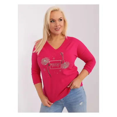 Blouse-RV-BZ-9030.23X-fuchsia