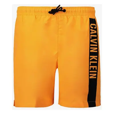 Oranžové chlapecké plavky Medium Drawstring Calvin Klein Underwear - unisex