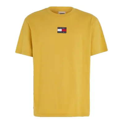 Tommy Jeans T-Shirt - TJM TOMMY BADGE TEE yellow