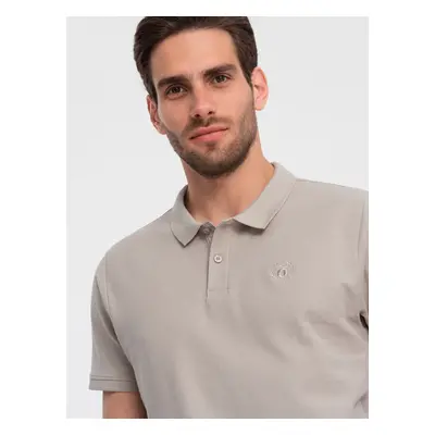 Ombre Men's pique knit polo shirt