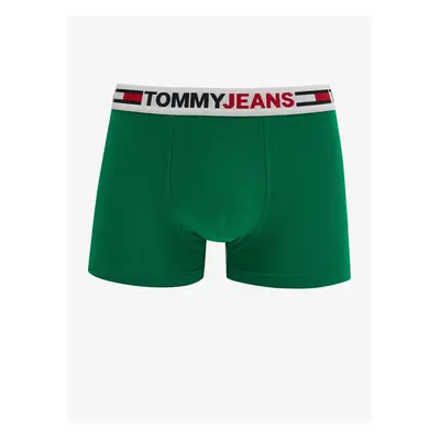 Zelené pánské boxerky Tommy Jeans - Pánské