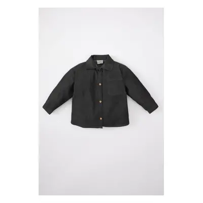 DEFACTO Baby Boy Long Sleeve Jean Shirt