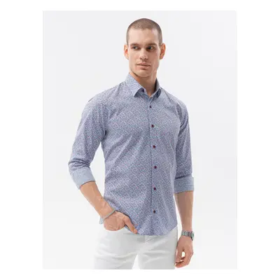 Ombre Clothing Men's shirt with long sleeves