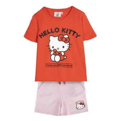 2 PIECE SET FRENCH TERRY HELLO KITTY