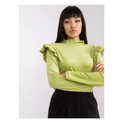 Blouse-DHJ-BZ-6533B.85-lime green