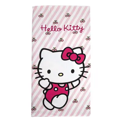 TOWEL POLYESTER HELLO KITTY