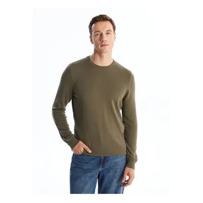 LC Waikiki LCW Crew Neck Long Sleeve Men's Knitwear Sweater