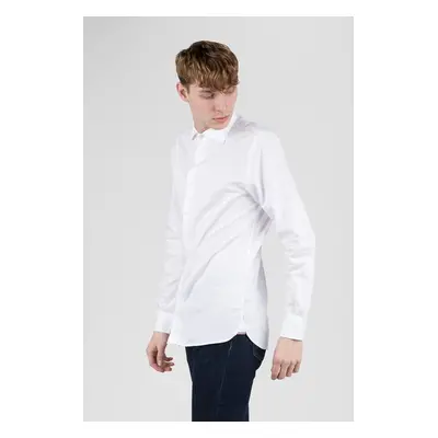 Tommy Hilfiger Shirt - TWO TONE DOBBY SHIRT white