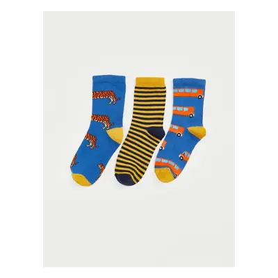 LC Waikiki 3-Pack Boy Patterned Socks