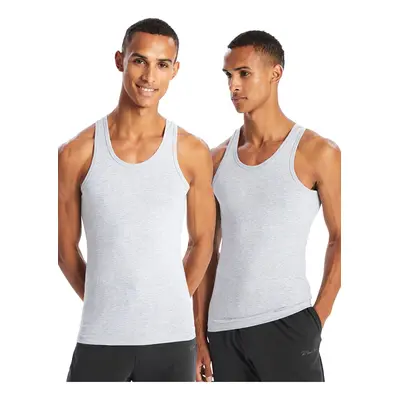 LC Waikiki Lw - U-Neck Combed Cotton Men's Undershirt, 2-pack