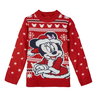 KNITTED JERSEY CHRISTMAS MINNIE