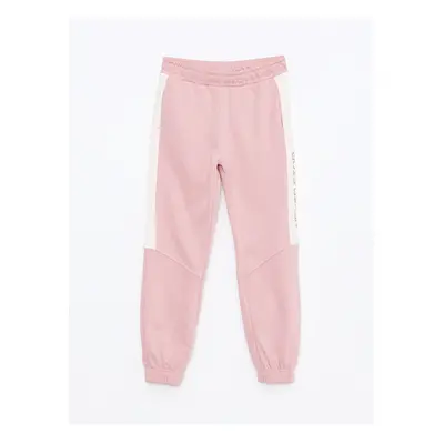 LC Waikiki Printed Girls' Jogger Sweatpants with Elastic Waist