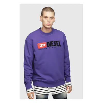 9011 DIESEL S.P.A.,BREGANZE Sweatshirt - Diesel SCREWDIVISION SWEATSHIRT purple