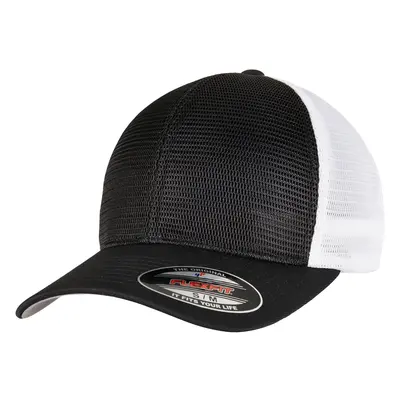 FLEXFIT OMNIMESH CAP 2-TONE černá/bílá