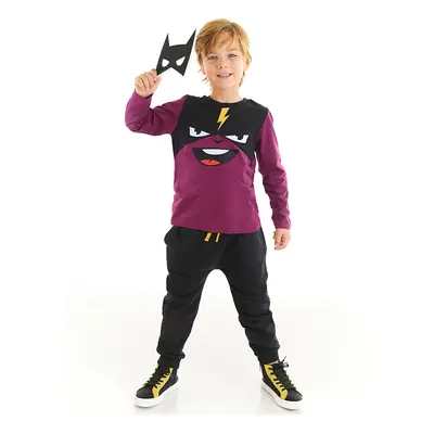 Denokids Lightning Lightning Mask Boy T-shirt Pants Suit