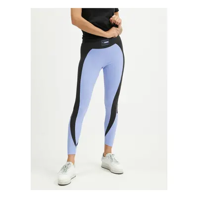 Černo-modré dámské legíny Puma Fit Eversculpt HW 7/8 Tight - Dámské