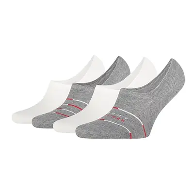 Tommy Hilfiger Socks - TH MEN FOOTIE HIGH CUT GIFTBOX 4P multicolor