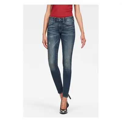 G-STAR Jeans - Mid Skinny Wmn Blue-Grey