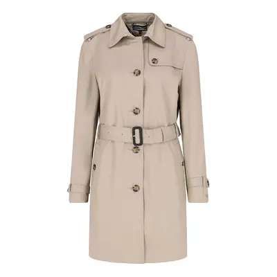 Tommy Hilfiger Coat - HERITAGE SINGLE BREASTED TRENCH beige