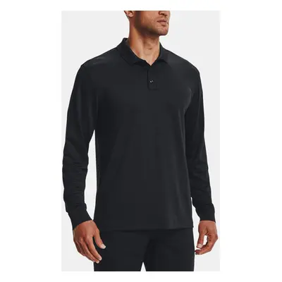 Under Armour Tričko Tac Performance Polo LS 2.0-BLK - Pánské