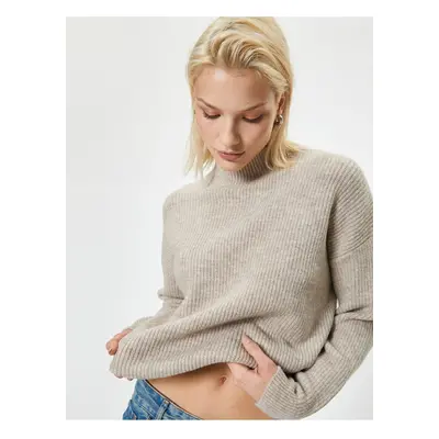 Koton Basic High Collar Oversize Sweater