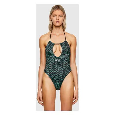 Swimsuit - Diesel BFSWRHIAS SWIMSUIT - Green-Black