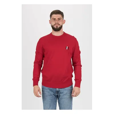 Tommy Hilfiger Sweater - PERFORMANCE ORGANIC COTTON CREW red