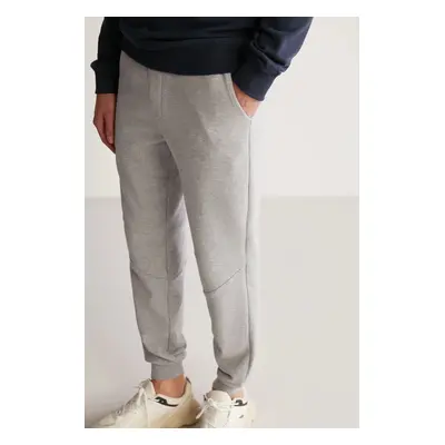 GRIMELANGE PAUL Men's Regular Fit Grey Melange Sweatpants