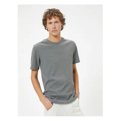 Koton Slim Fit T-Shirt Basic Short Sleeve Crew Neck