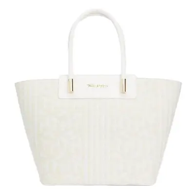 Tommy Hilfiger Handbag - NEW TOMMY TOTE CANVAS beige