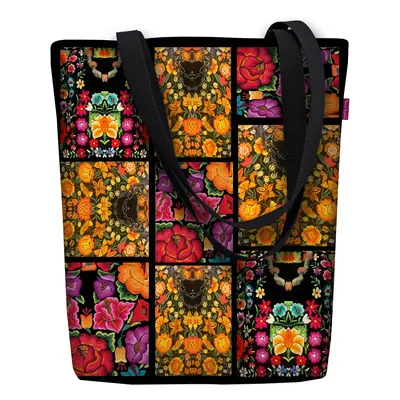 Bertoni Unisex's Canvas Bag Sunny Frida Flowers