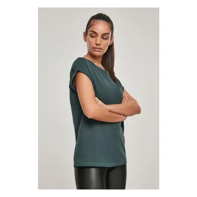 Ladies Extended Shoulder Tee bottlegreen