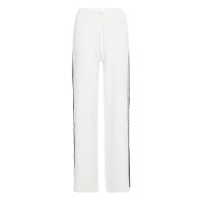 Tommy Hilfiger Sweatpants - TH FLEX WIDE LEG PANT white