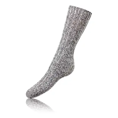 Šedé unisex zimní ponožky Bellinda NORWEGIAN STYLE SOCKS