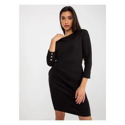 Dress-TW-SK-BL-1009.10P-black