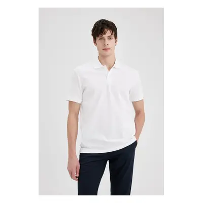 DEFACTO New Regular Fit Short Sleeve Polo Basic T-Shirt