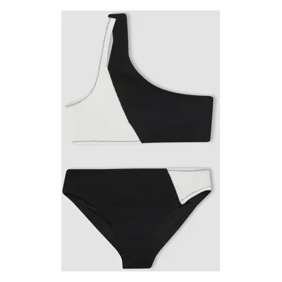 DEFACTO Girl's One Shoulder Bikini Set