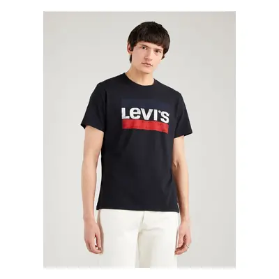 Levi&#39;s Černé pánské tričko Levi's® - Pánské