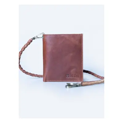 Big Star Man's Wallet Wallet Light Natural Leather-803